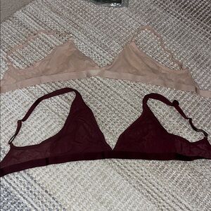 2 Sheer Parade Bralettes
